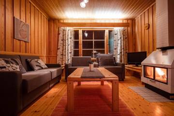 Фотографии Курортные отели Pyhän Asteli Log Cottages г. Пухатунтури (Финляндия) №1 Фото Курортные отели Pyhän Asteli Log Cottages г. Пухатунтури 1