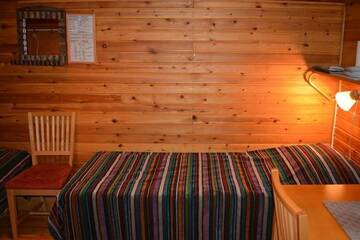 Фото номера Двухместный номер с 1 кроватью Курортные отели Pyhän Asteli Log Cottages г. Пухатунтури 3