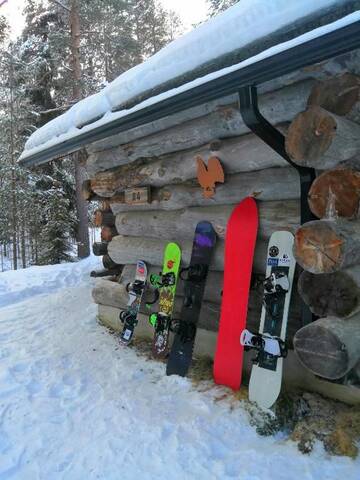 Фото номера Дом с 2 спальнями Дома для отпуска Lapland Lodge Pyhä - Ski in - ski out, sauna г. Пухатунтури 75