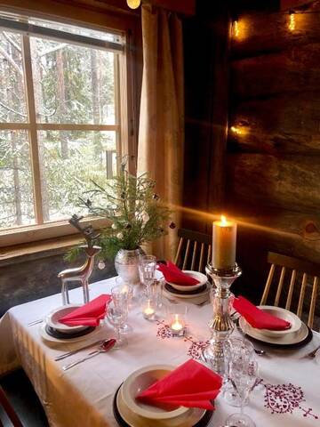 Фото номера Дом с 2 спальнями Дома для отпуска Lapland Lodge Pyhä - Ski in - ski out, sauna г. Пухатунтури 48