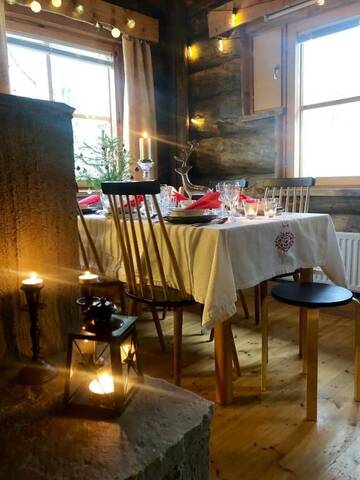 Фото номера Дом с 2 спальнями Дома для отпуска Lapland Lodge Pyhä - Ski in - ski out, sauna г. Пухатунтури 57