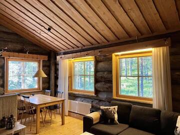 Фото номера Дом с 2 спальнями Дома для отпуска Lapland Lodge Pyhä - Ski in - ski out, sauna г. Пухатунтури 11
