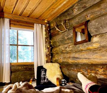 Фото номера Дом с 2 спальнями Дома для отпуска Lapland Lodge Pyhä - Ski in - ski out, sauna г. Пухатунтури 63