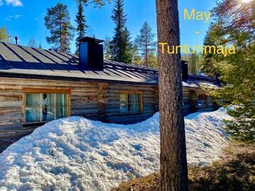 Фото номера Дом с 1 спальней Дома для отпуска Tunturimaja Ski in with sauna- Pyhä center г. Пухатунтури 75