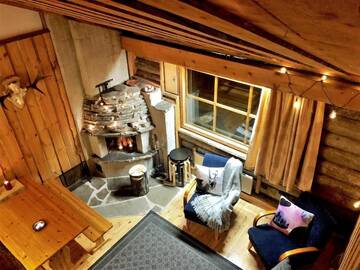 Фото номера Дом с 1 спальней Дома для отпуска Tunturimaja Ski in with sauna- Pyhä center г. Пухатунтури 45