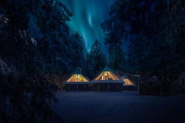 Фото номера Иглу Aurora Курортные отели Pyhän Asteli Aurora Igloos &amp; Suites г. Пухатунтури 4