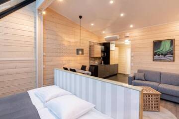Фото номера Aurora Suite Курортные отели Pyhän Asteli Aurora Igloos &amp; Suites г. Пухатунтури 6