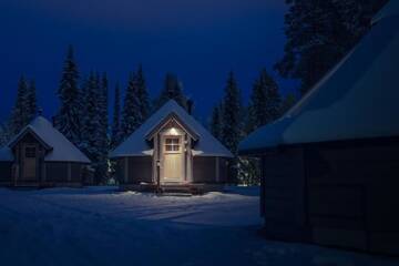 Фото номера Иглу Aurora Курортные отели Pyhän Asteli Aurora Igloos &amp; Suites г. Пухатунтури 5