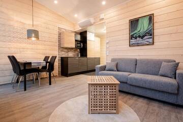 Фото номера Aurora Suite Курортные отели Pyhän Asteli Aurora Igloos &amp; Suites г. Пухатунтури 8