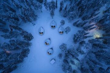 Фото номера Иглу Aurora Курортные отели Pyhän Asteli Aurora Igloos &amp; Suites г. Пухатунтури 6