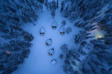Фотографии Курортные отели Pyhän Asteli Aurora Igloos & Suites г. Пухатунтури (Финляндия) №2 Фото Курортные отели Pyhän Asteli Aurora Igloos & Suites г. Пухатунтури 2