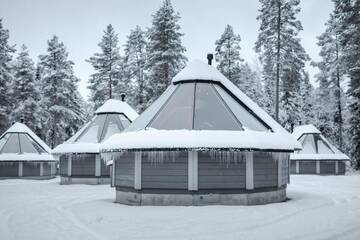 Фото номера Иглу Aurora Курортные отели Pyhän Asteli Aurora Igloos &amp; Suites г. Пухатунтури 7