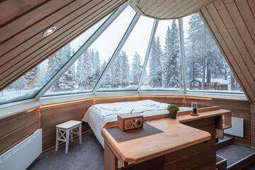 Фото номера Иглу Aurora Курортные отели Pyhän Asteli Aurora Igloos &amp; Suites г. Пухатунтури 8