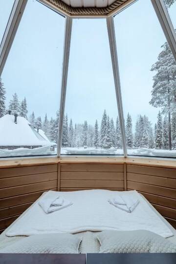 Фото номера Иглу Aurora Курортные отели Pyhän Asteli Aurora Igloos &amp; Suites г. Пухатунтури 9